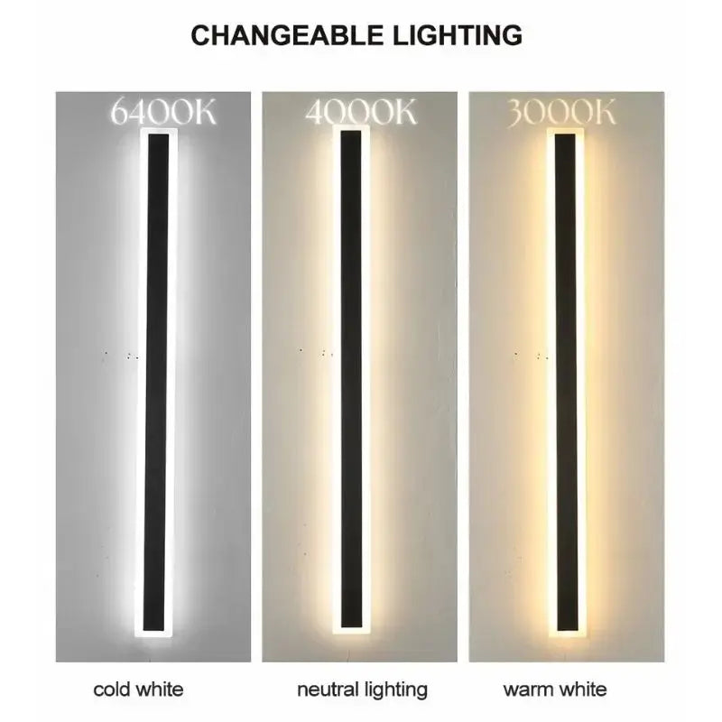 New Nordic Modern Outdoor Wall Lights Nordic