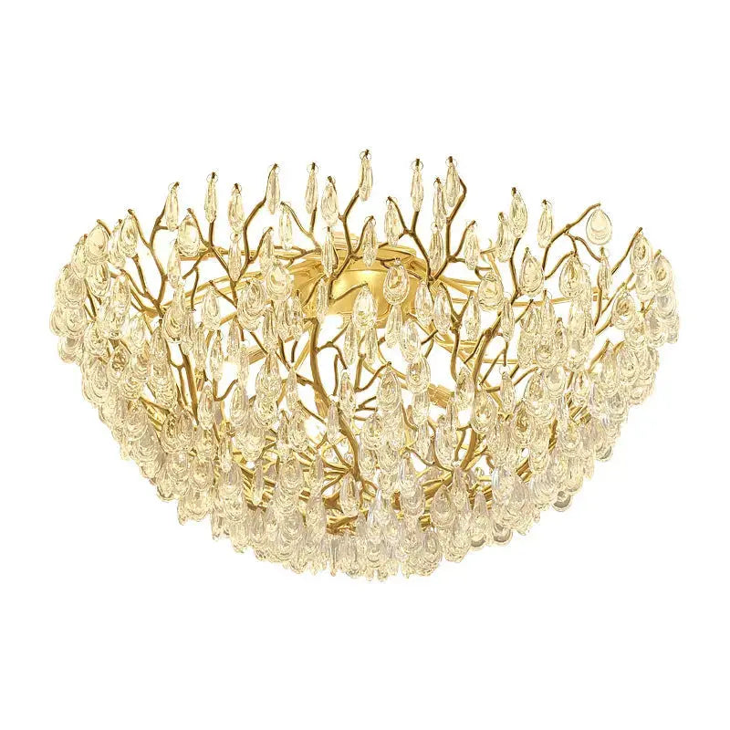 Modern Luxury Crystal Ceiling Chandelier GreeLustr