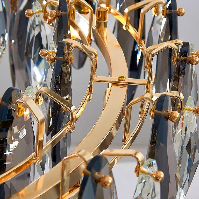 Modern Living Room Gold Deluxe Chandelier ChandeliersLife®