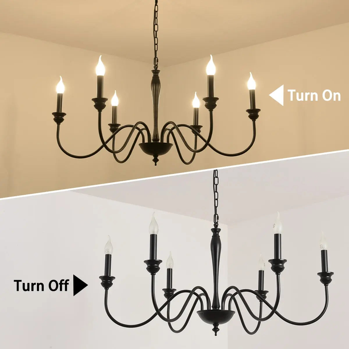 Classic Candle Chandelier ChandeliersLife®