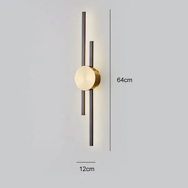Luxury Minimalist Creative Copper Wall Lights ChandeliersLife®