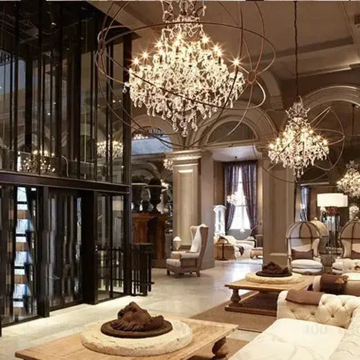 Mid Century Globe Chandelier ChandeliersLife®