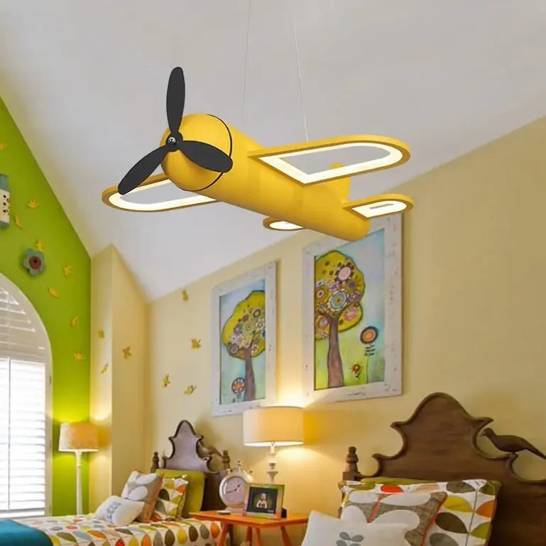 Modern Led Chandelier Airplane Lamp For Home Children Room ChandeliersLife®