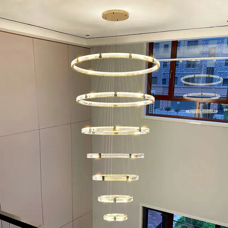 Golden Villa Ring Chandelier ChandeliersLife®