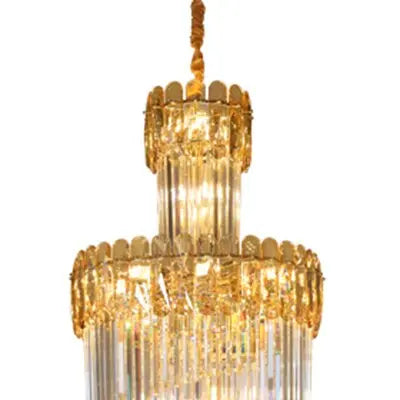 K9 Crystal Chandelier Long Staircase ChandeliersLife®