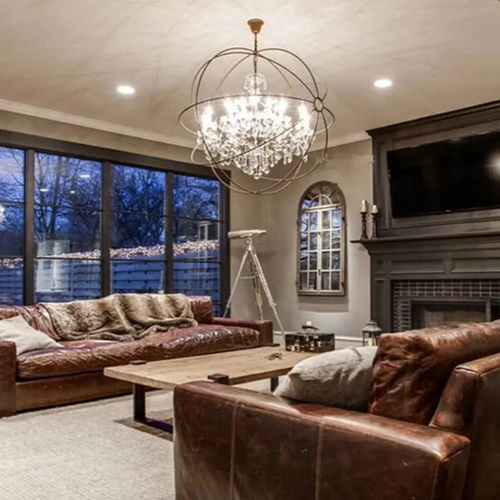 Mid Century Globe Chandelier ChandeliersLife®