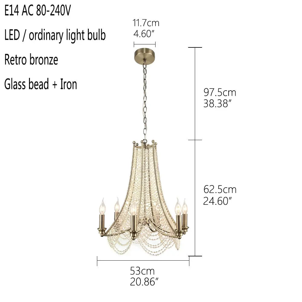 Modern Crystal Luxury Hanging Chandelier ChandeliersLife®