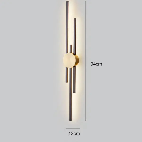 Luxury Minimalist Creative Copper Wall Lights ChandeliersLife®