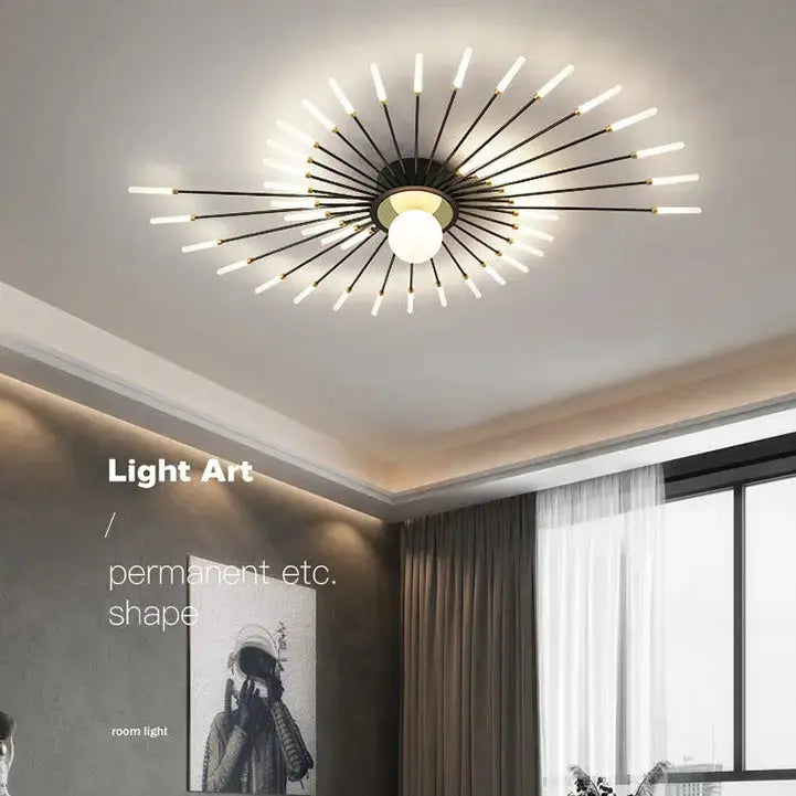 New 42 Lights Modern Ceiling Sputnik Chandelier ChandeliersLife®