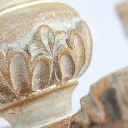 Roman Pillar Wooden Chandelier ChandeliersLife®