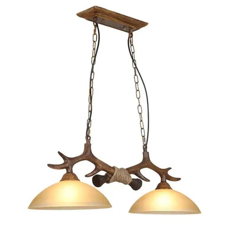 Double Retro Antler Vintage Pendat Lights ChandeliersLife®