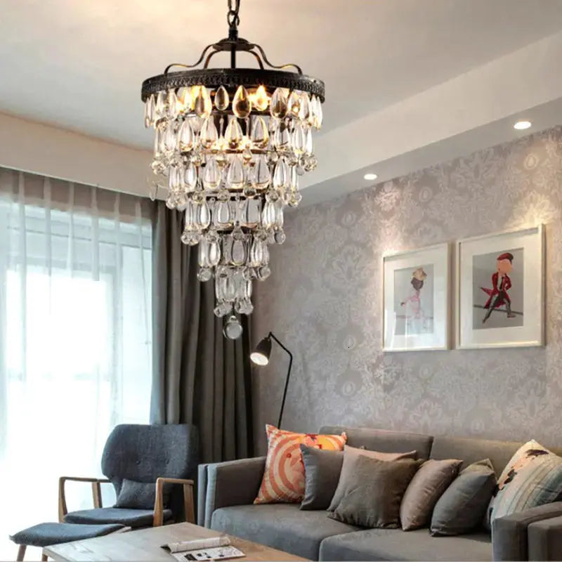 Retro Vintage Cooper Crystal Retro Chandelier ChandeliersLife®
