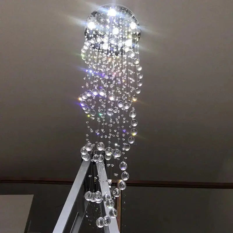 LED Spiral Hanging Light Fixture ChandeliersLife®