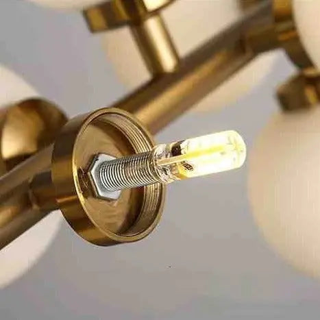 Glass Ball Shade Chandelier ChandeliersLife®