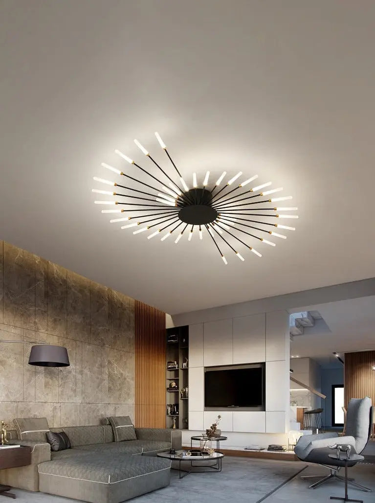 42 Lights Modern Sputnik Ceiling Chandelier ChandeliersLife®