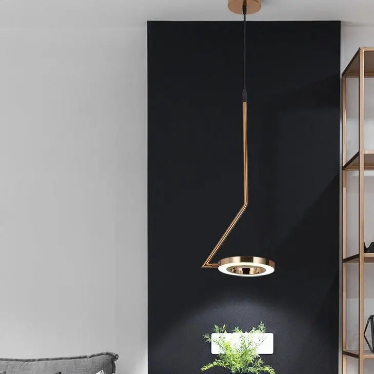 Postmodern Line Ring Lamp Nordic