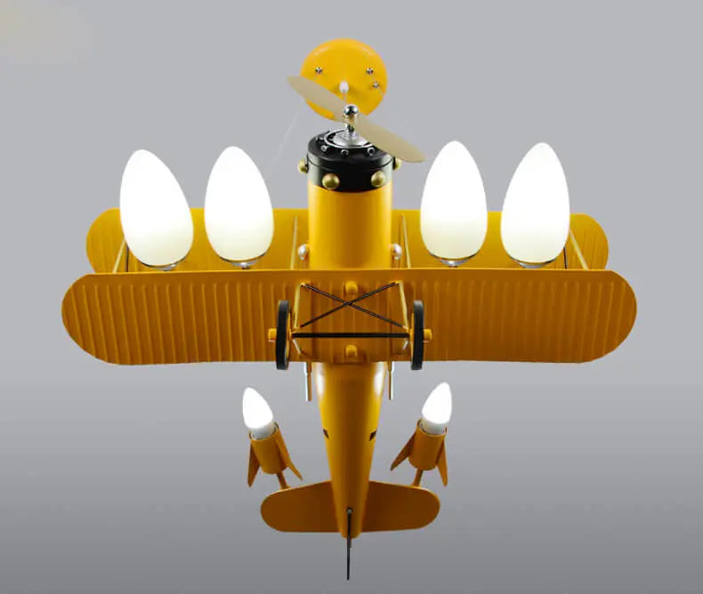 Boy Kids Bedroom Decorative Airplane Pendant Chandelier ChandeliersLife®