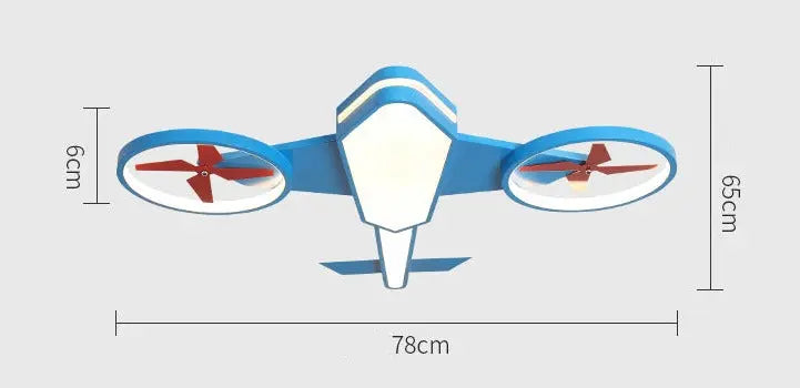 Modern Ceiling Light Aircraft Led Chandelier ChandeliersLife®