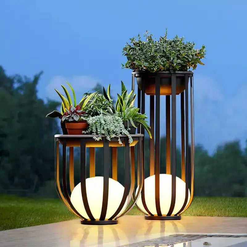Outdoor Terrace Flower Stand Lamp ChandeliersLife®