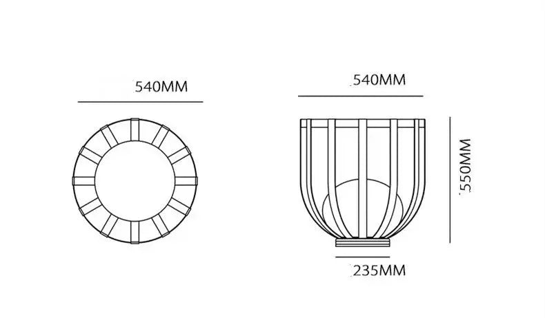 Outdoor Terrace Flower Stand Lamp ChandeliersLife®