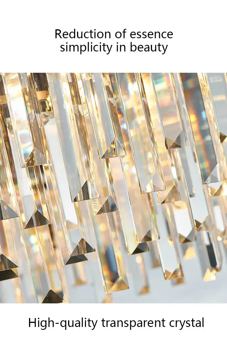 New Modern Crystal Luxury Pendant Chandelier Nordic