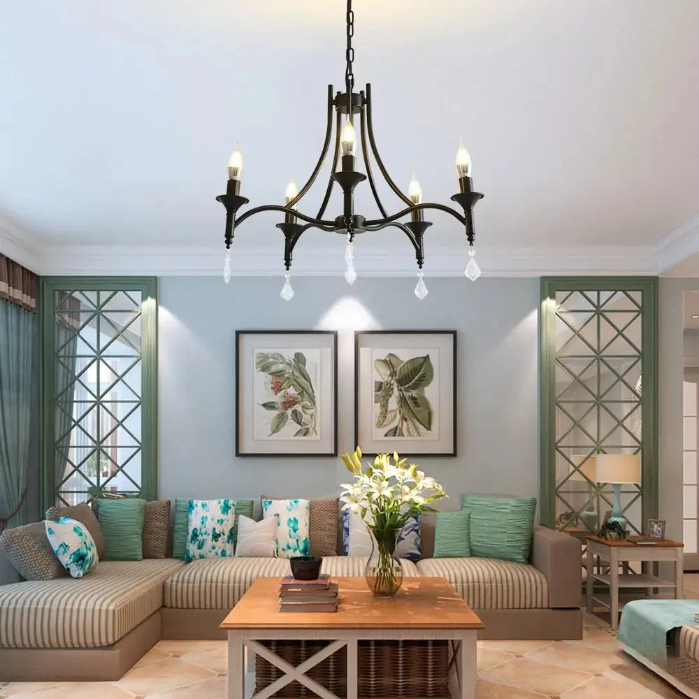 5 Light Boulevard Designer Chandelier ChandeliersLife®