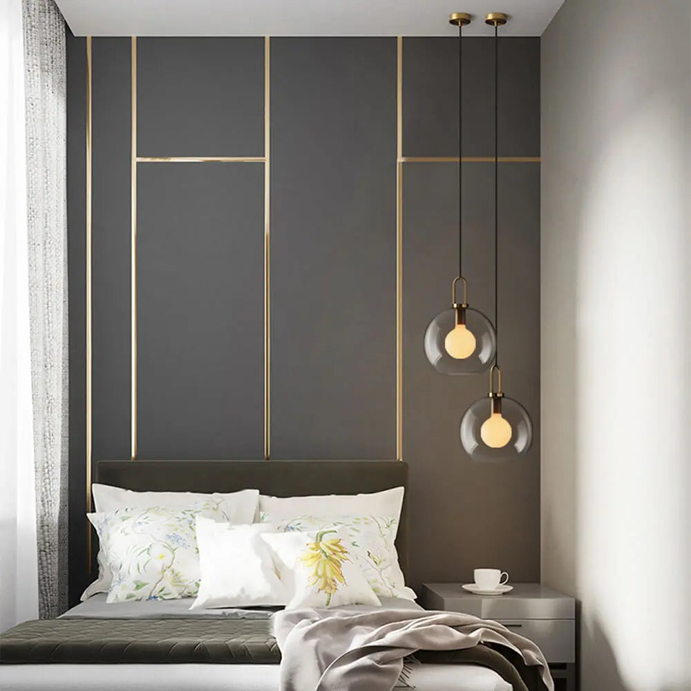 Glass Ball Modern Single Pendant Lights ChandeliersLife®