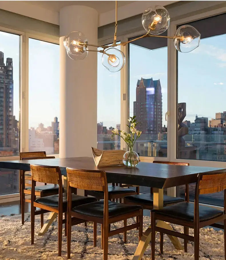 Modern Glass Designer Hanging Chandelier Nordic