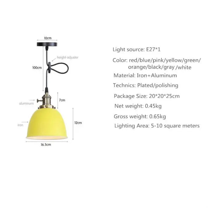 Creative Multi-Color Modern Metal Pendant Light ChandeliersLife®