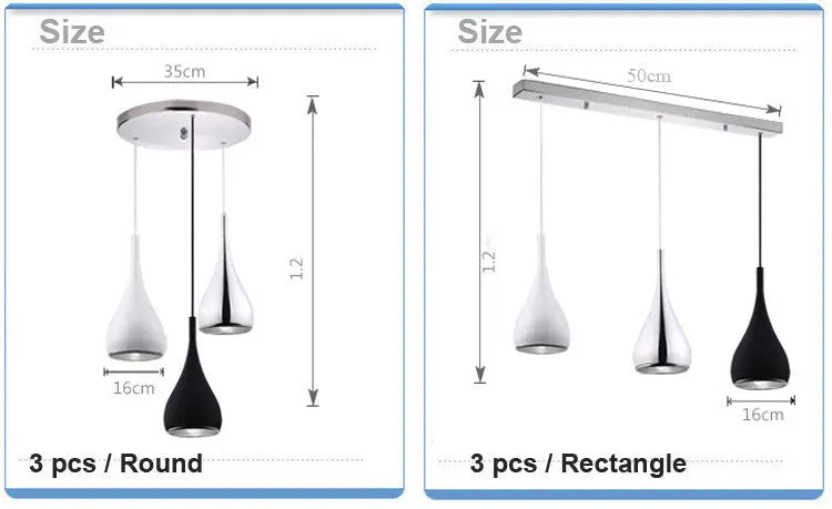 Modern LED Minimalist Pendant Lights ChandeliersLife®
