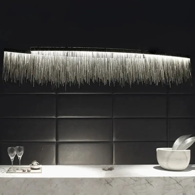 Modern LED Tassel Chandelier Nordic