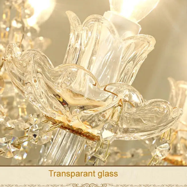 Gold Crystal Chandelier ChandeliersLife®