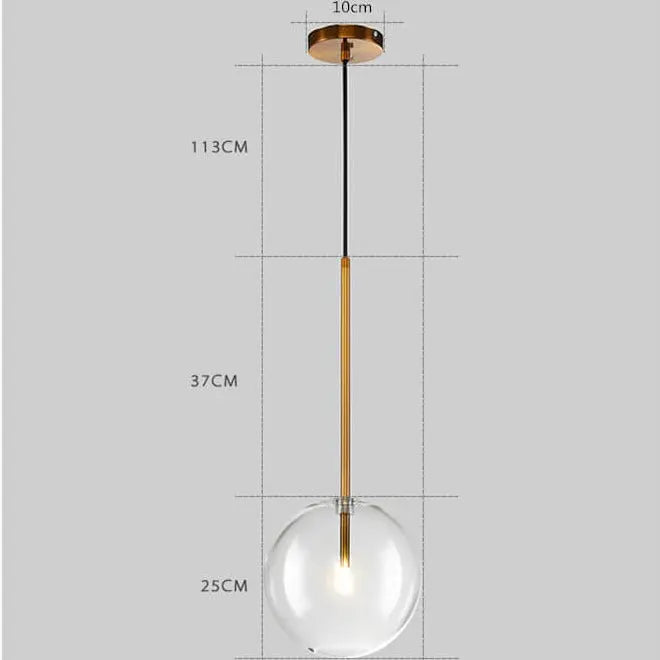 Clear Glass Bulb Pendant Chandelier ChandeliersLife®
