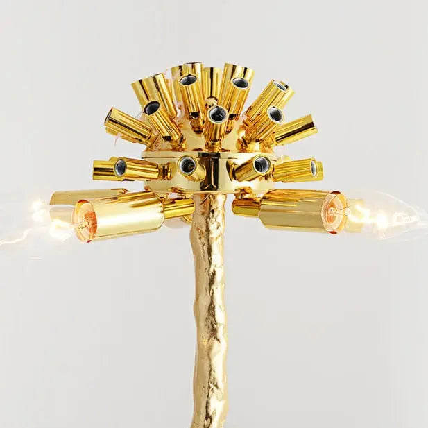 Luxury Modern Ostrich Feather Palm Tree Floor Lamp ChandeliersLife®