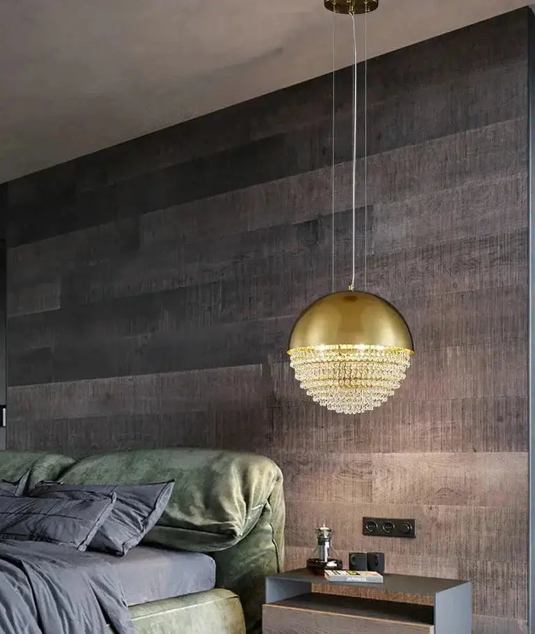 Gold Iron Luxury Retro Living Room Fashion Chandelier ChandeliersLife®