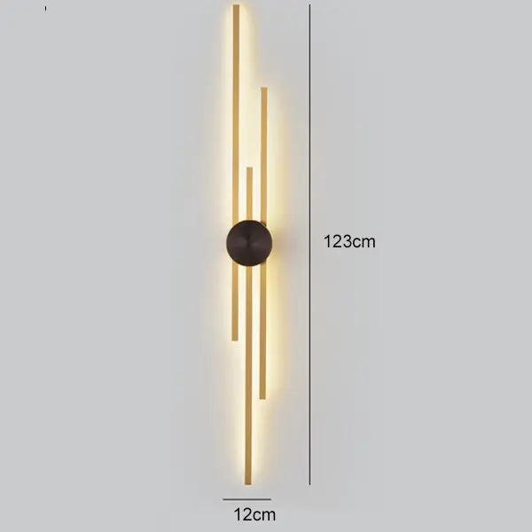 Luxury Minimalist Creative Copper Wall Lights ChandeliersLife®