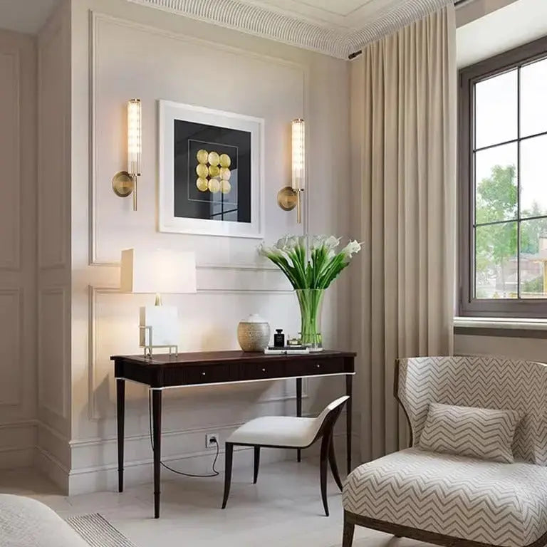 Salon Retro Brass Wall Light ChandeliersLife®