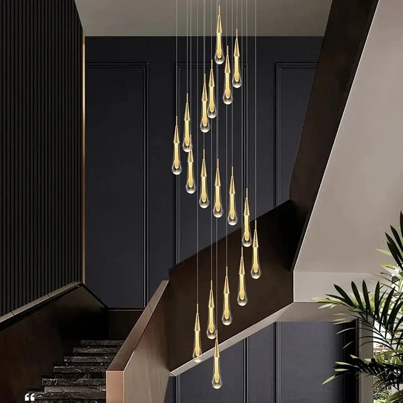 Modern Long Stair Chandelier ChandeliersLife®