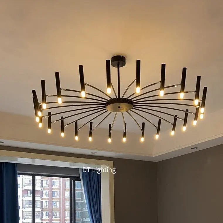 Bent and Adjustable Led Chandelier ChandeliersLife®