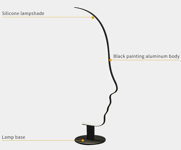 Creative Personality Face Art Vertical Floor Lamp ChandeliersLife®