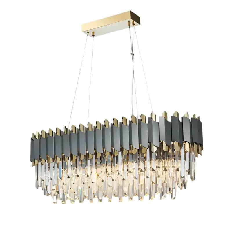 Modern Crystal Rectangular Chandelier ChandeliersLife®