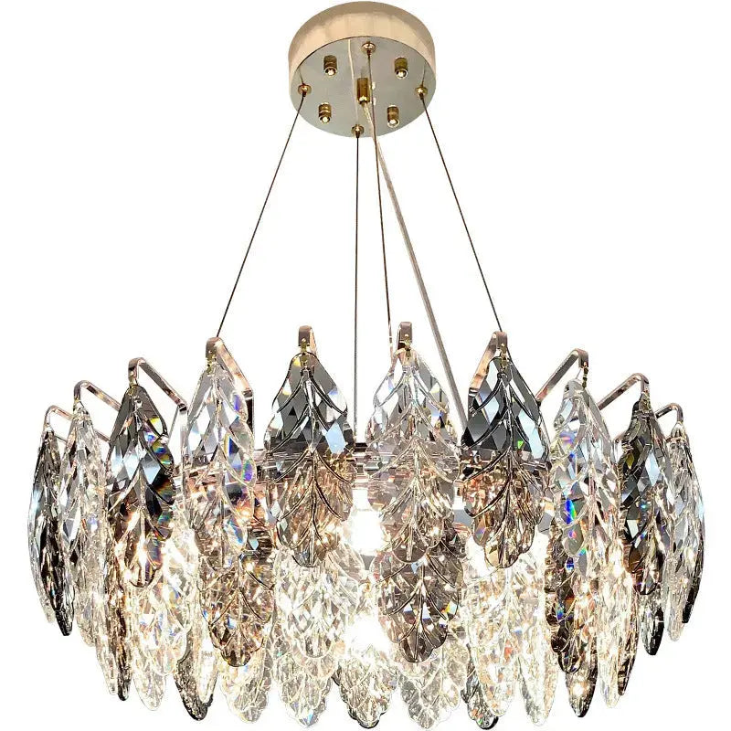 Modern Living Room Gold Deluxe Chandelier ChandeliersLife®