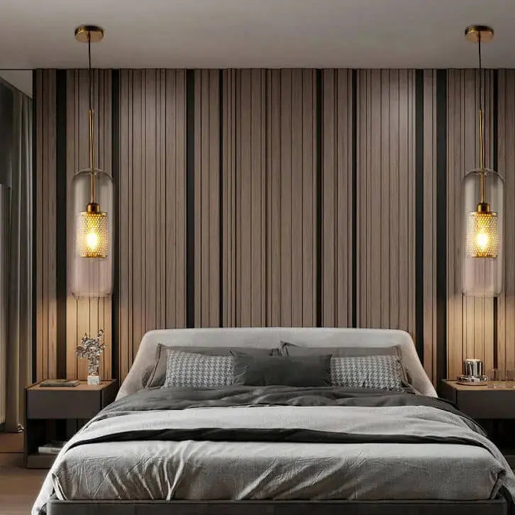 Golden Glass Pendant Chandelier ChandeliersLife®