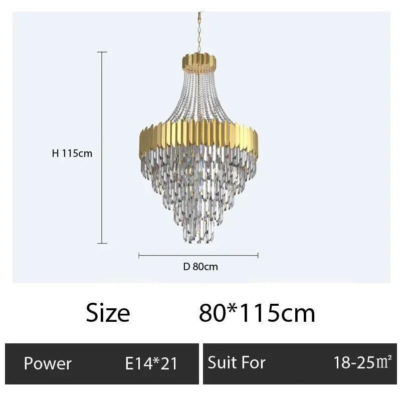 Luxury Prism Chandelier ChandeliersLife®