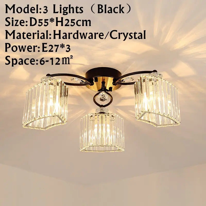 Modern Ceiling Circle Crystal Chandelier ChandeliersLife®