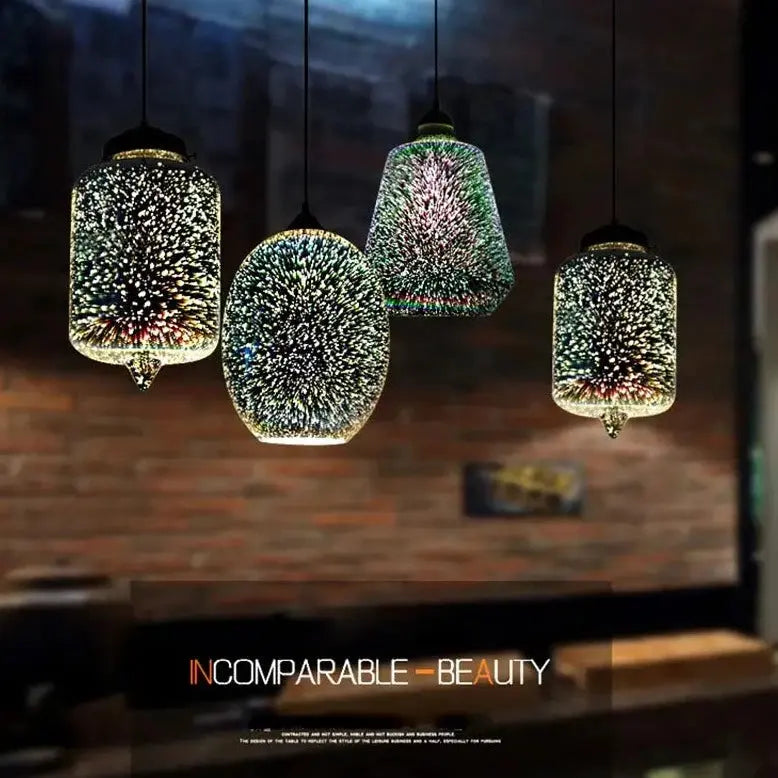 Modern 3D Colorful Pendant Lamp - A ChandeliersLife®