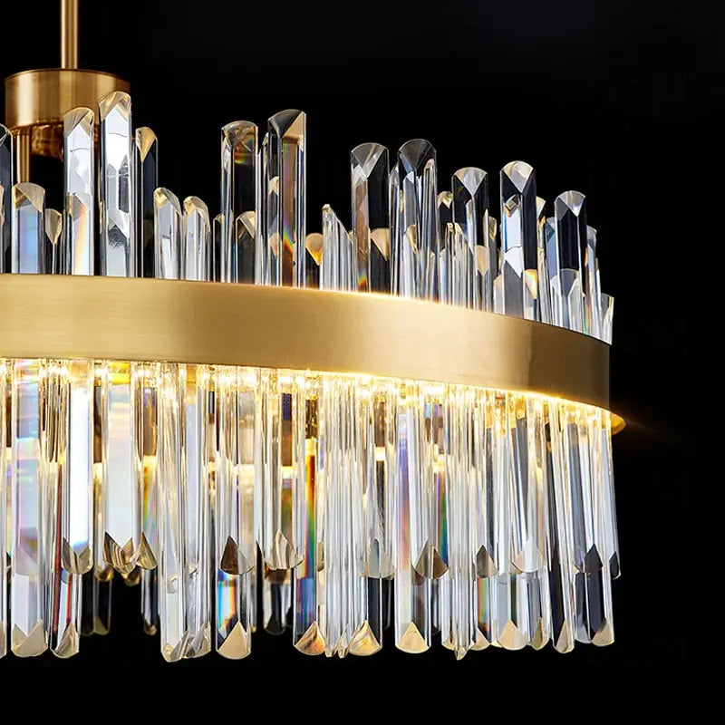 Modern Gold Luxury Crystal Chandelier ChandeliersLife®