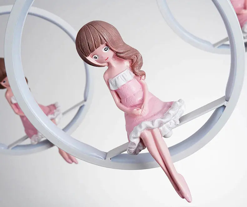 Nordic Girl Bedroom Decor Ceiling Chandelier ChandeliersLife®