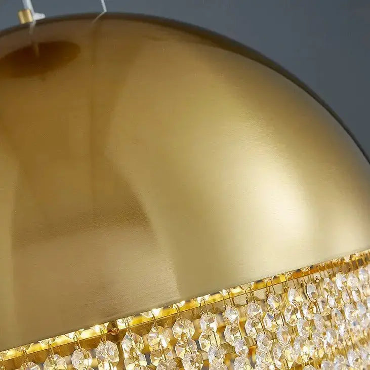 Gold Iron Luxury Retro Living Room Fashion Chandelier ChandeliersLife®