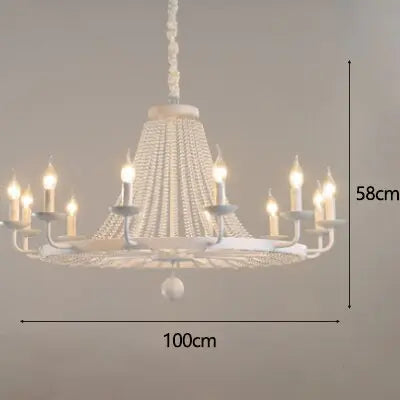 Country Candle Crystal Chandelier ChandeliersLife®